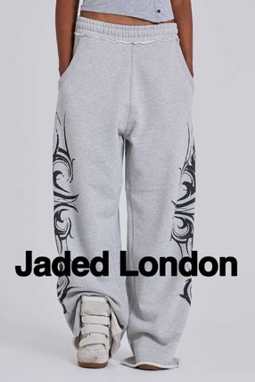 ☆海外限定☆JADED LONDON WASHED BUSTED COLOSSUS JEANS 青/黒