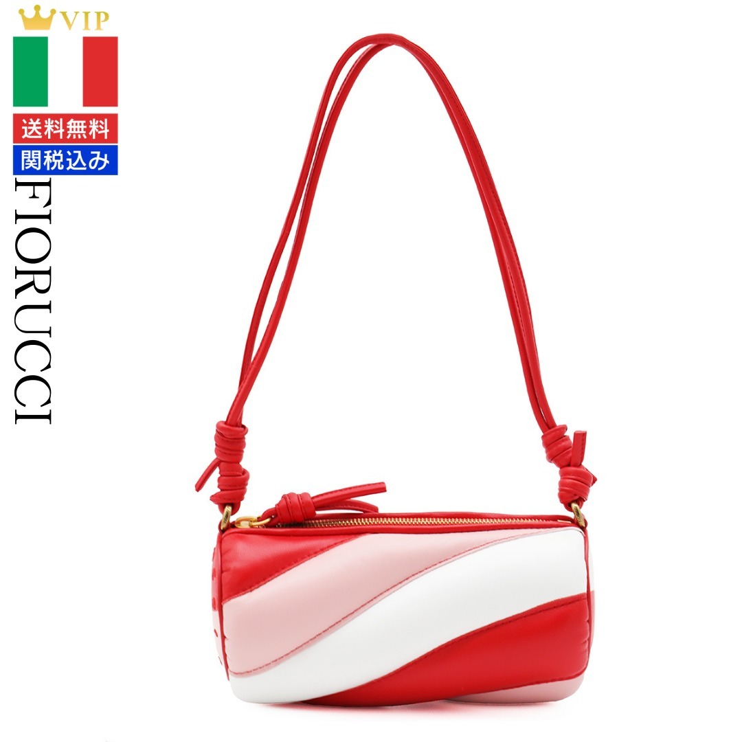 VIP【関税送料無料】希少 FIORUCCI LEATHER SHOULDER BAG