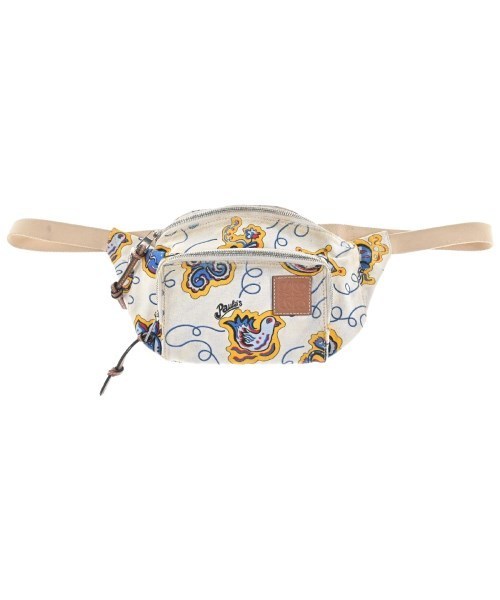 LOEWE ロエベ バッグ（その他） 白x黄x青等(総柄) 4502525A0004