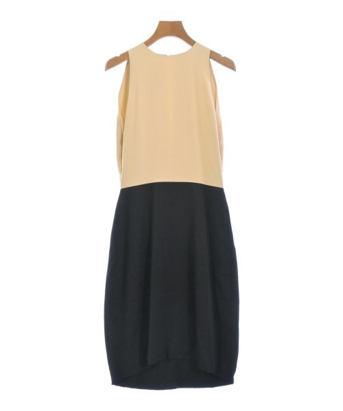 CELINE セリーヌ ワンピース ベージュx黒 4601824S0006