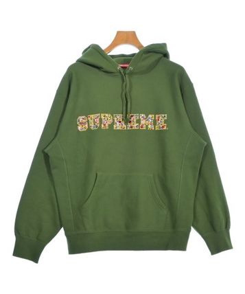 グリーン（緑）系 Supreme(シュプリーム) パーカー・フーディ