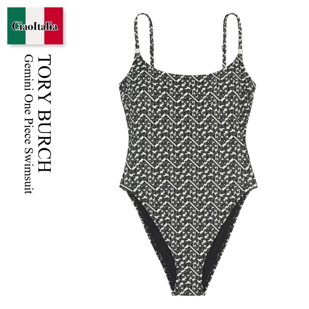 ワンピース水着 Tory Burch Gemini One Piece Swimsuit