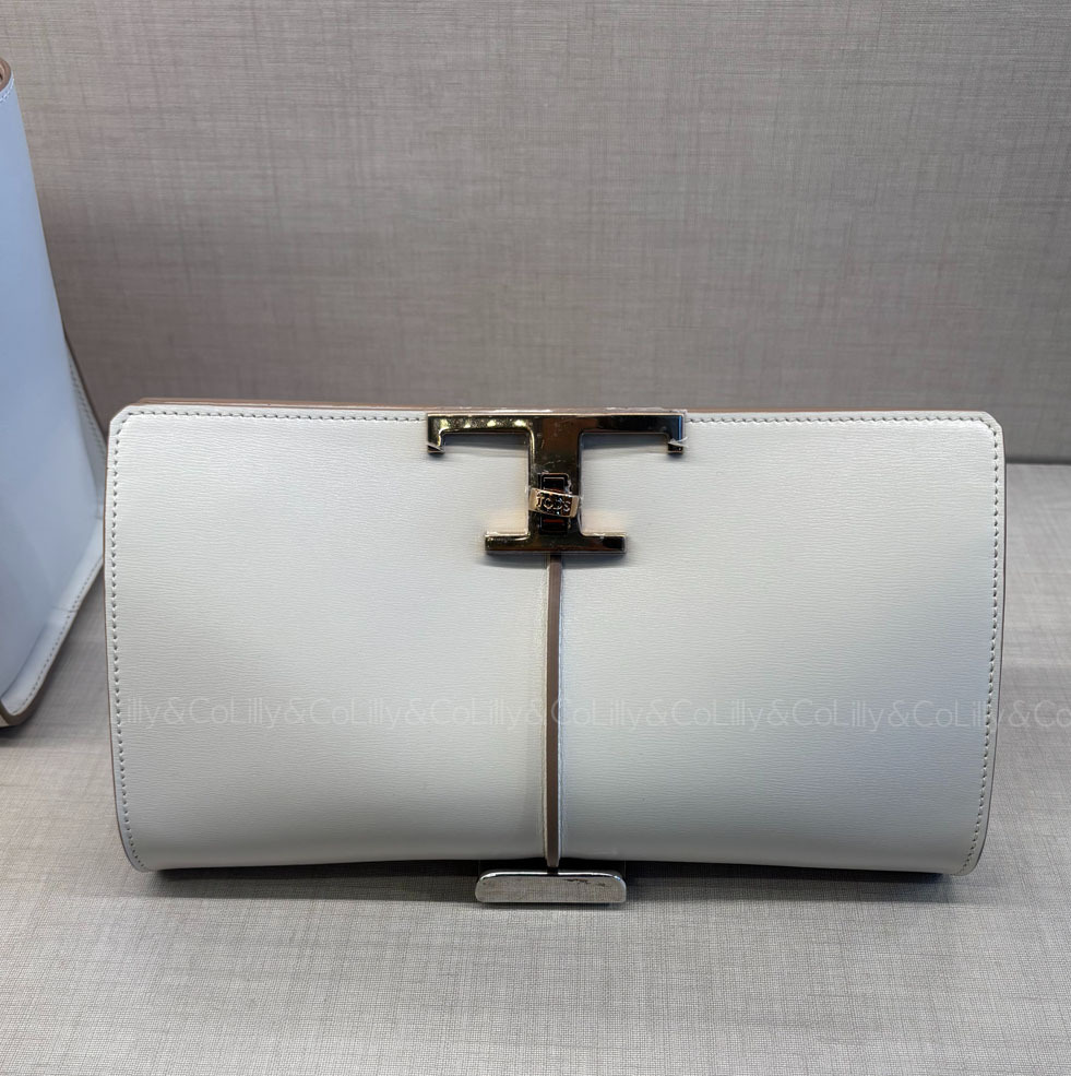TOD'S（トッズ）☆Tタイムレスポーチ CATENA