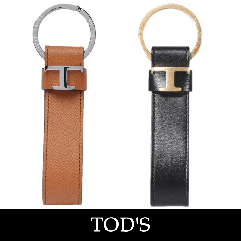 【Tod's】ロゴキーリング