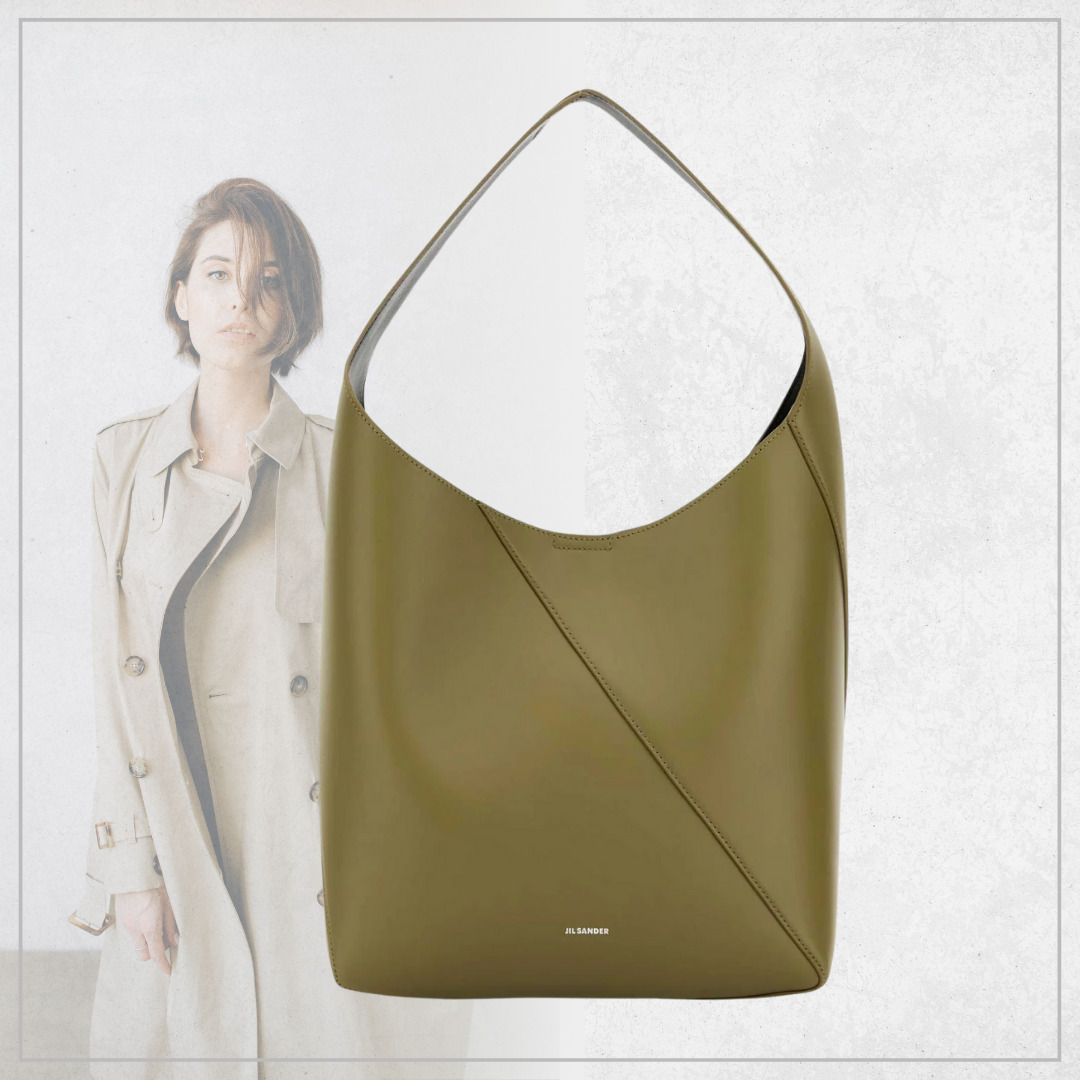 【上質な質感】Jil Sander ヴァーティゴ ホーボー ハンドバッグ