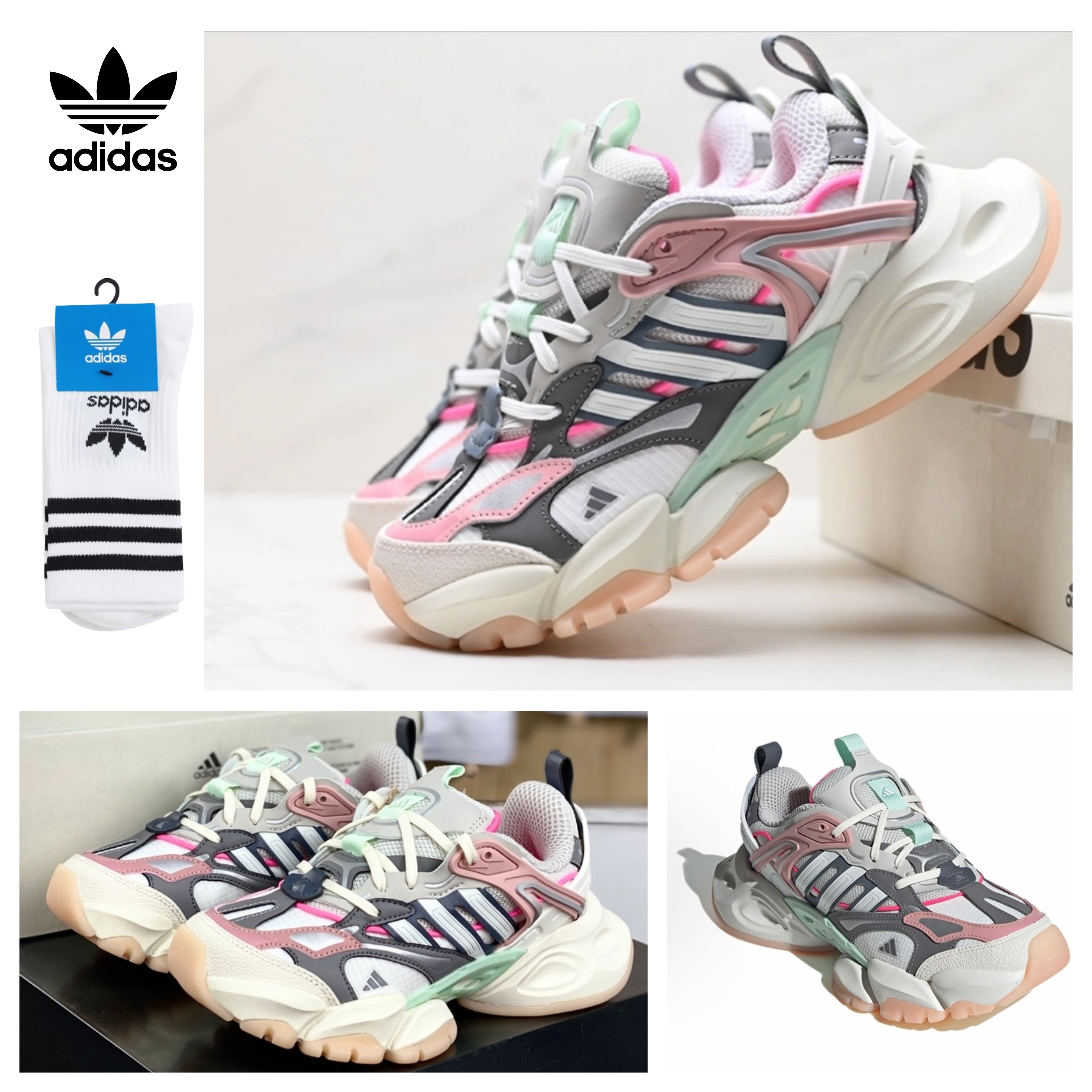 【adidas】★XLGランナーデラックス★ロゴソックス特典付