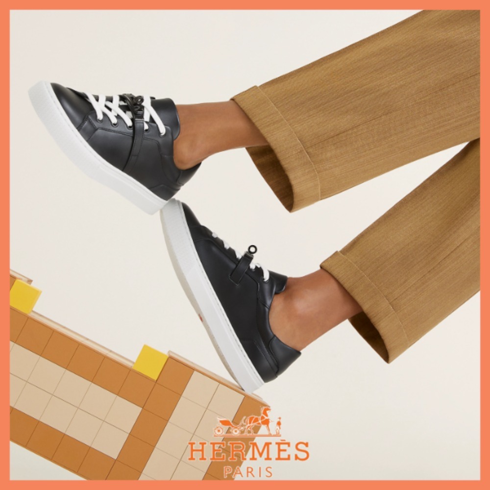 【ケリーがオシャレ♪】 HERMES    スニーカー