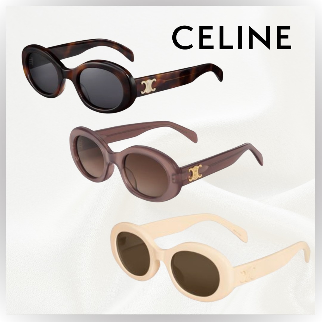 【CELINE】BTS テテ着用 トリオンフ 01 サングラス/ アセテート