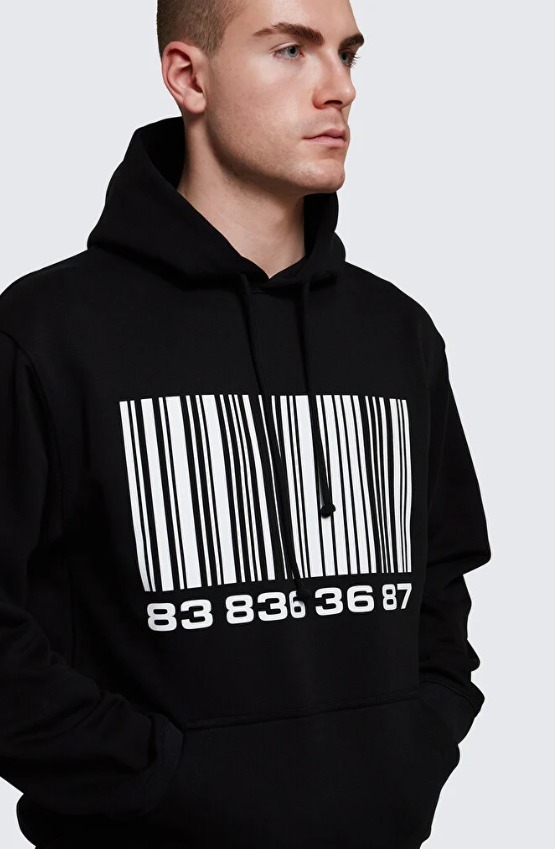 パーカー・フーディ VTMNTS  Big Barcode hoodie