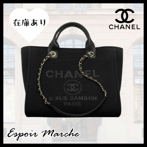 カジュアルなお買い物にも最適☆【CHANEL】ショッピング バッグ