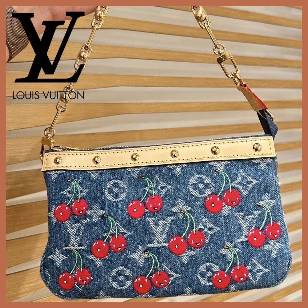 【キュートなサクランボ♡】LV ショルダーバッグ