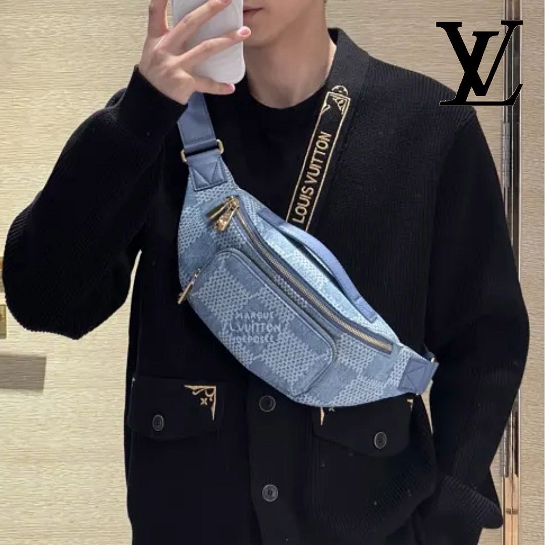 【お洒落カラー◎】LouisVuitton★ショルダーバッグ バムバッグ