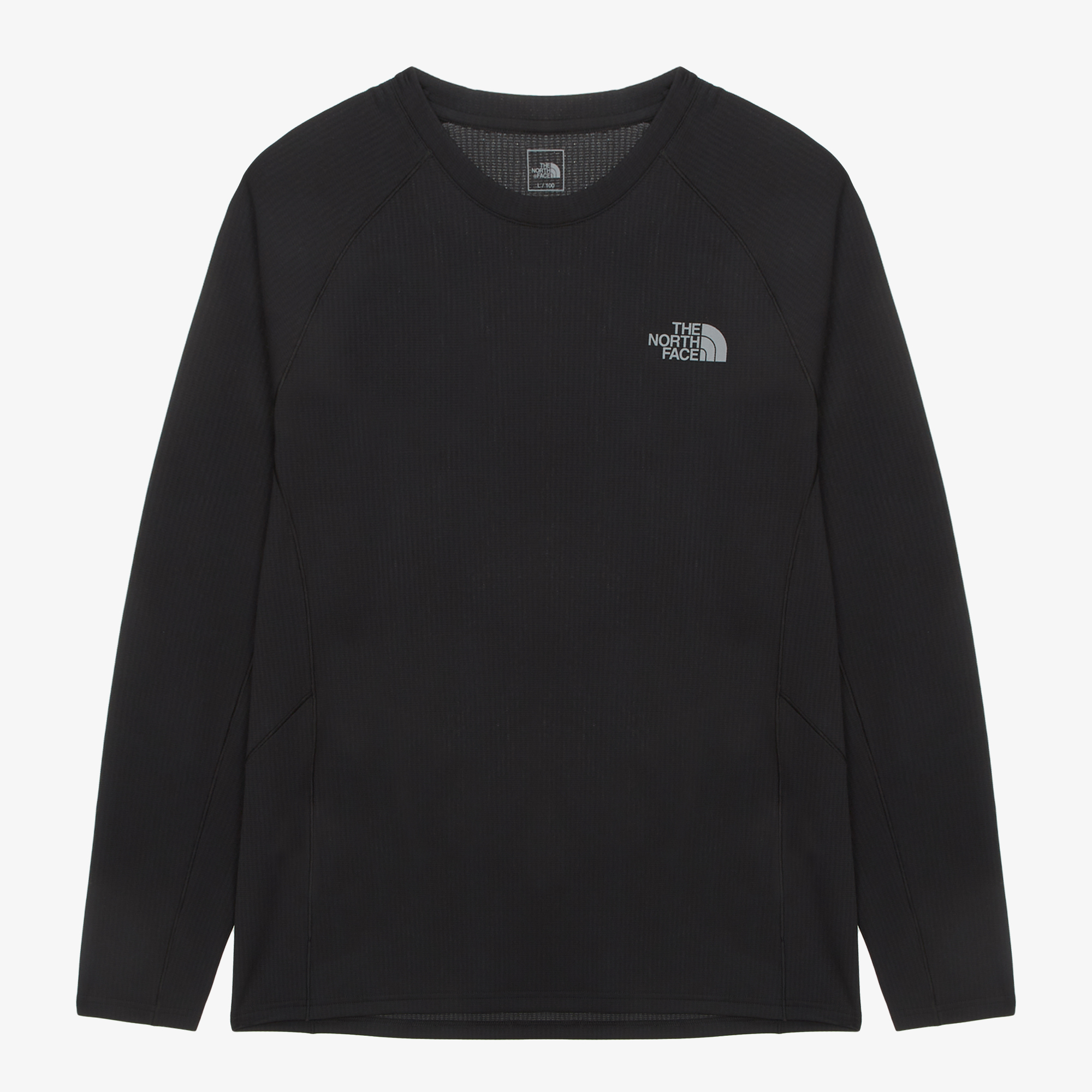 【THE NORTH FACE】 M'S BISTI L/SR/TEE BLACK