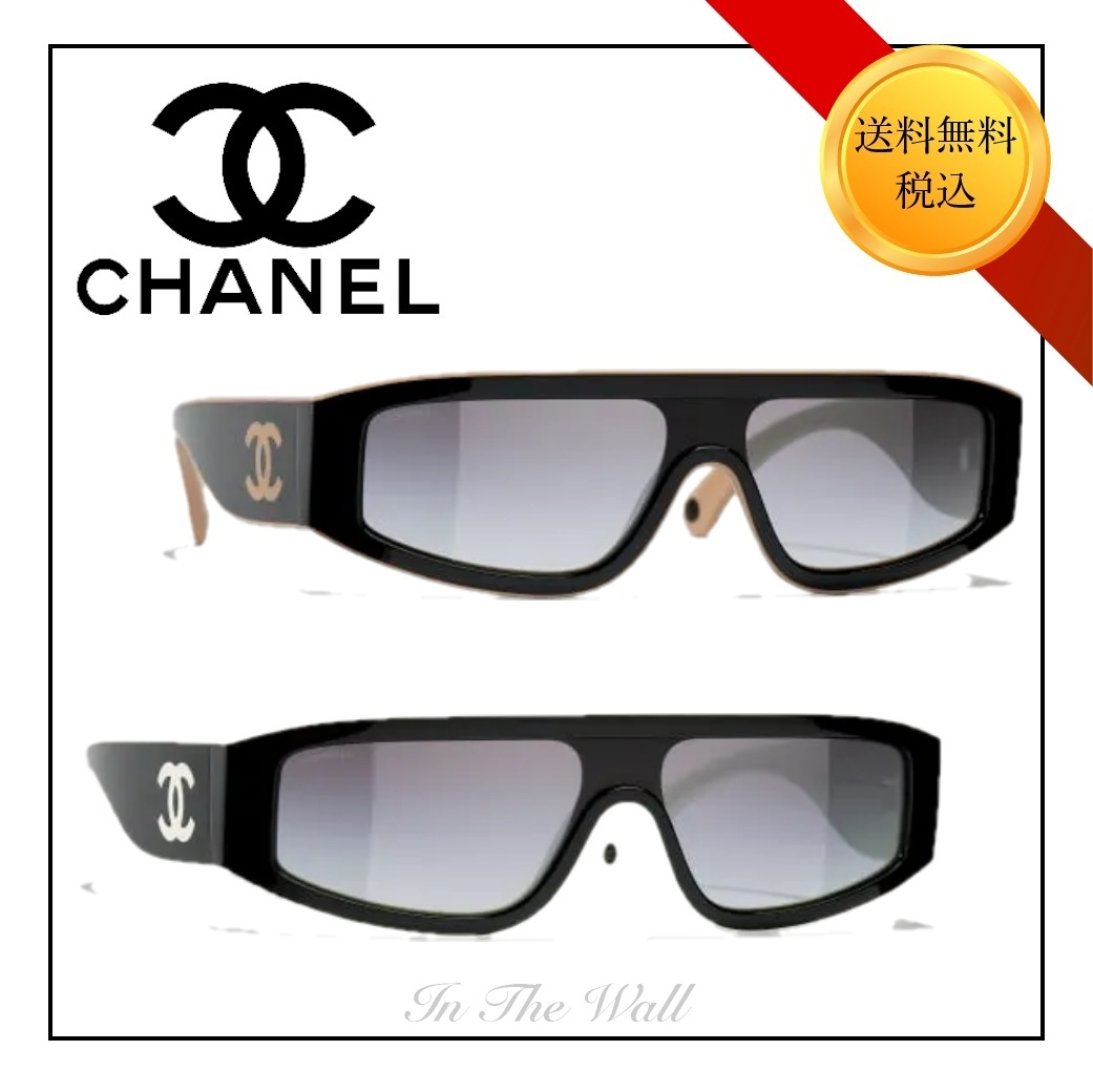 エレガントなCCロゴ♪【CHANEL】25SS シールド サングラス 2色