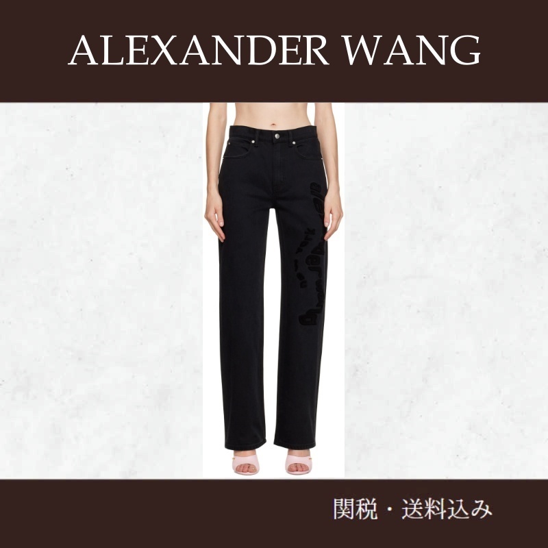 Alexander Wang ☆ブラック EZ ジーンズ
