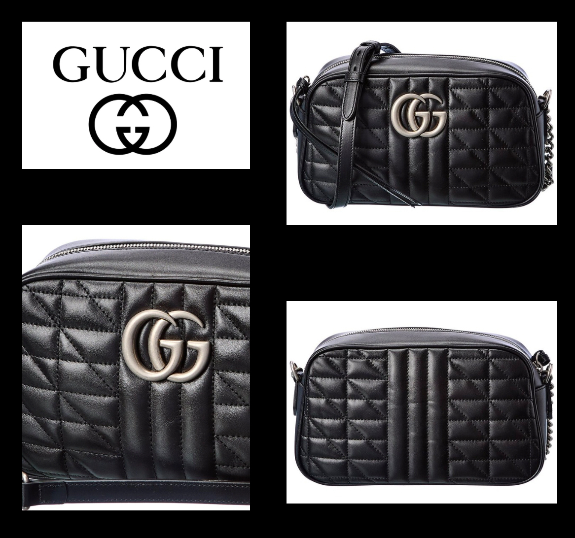【GUCCI】期間限定セール中！レザー クロスボディバッグ