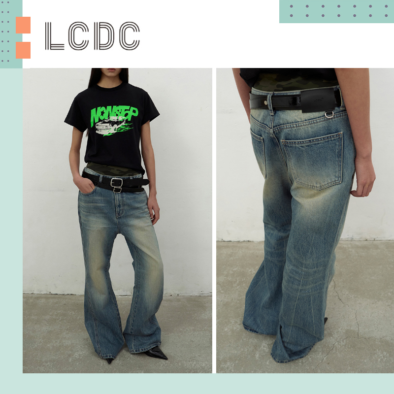 LCDC ♥ BOOTSCUT BLUE DENIM /追跡付