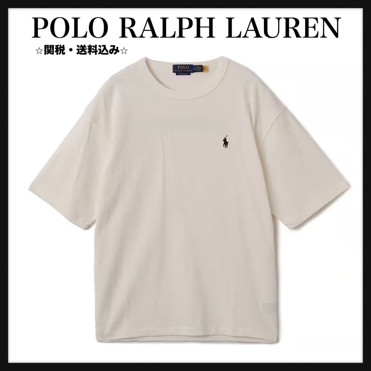 [POLO RALPH LAUREN] リラックスフィット ロゴTシャツ
