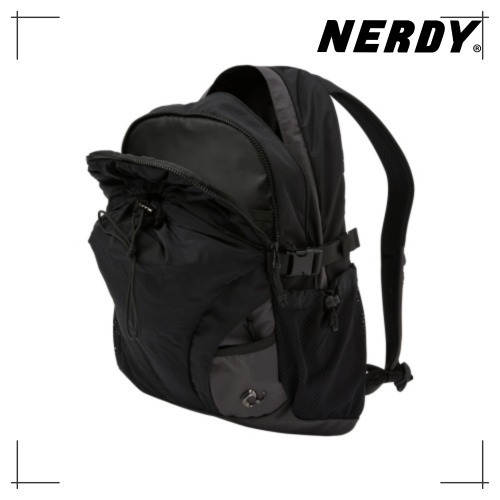 NERDY 公式正規品 ドローストリング バックパック (Black)