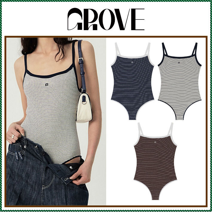 【GROVE】 LAKE BODY SLEEVELESS / 追跡付