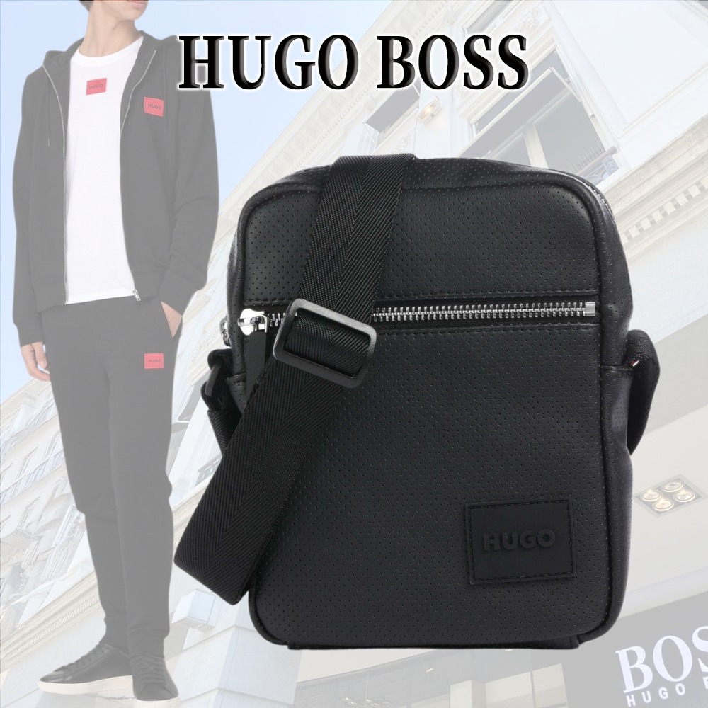 【大谷翔平さん愛用ブランド】 HUGO クロスボディバッグ