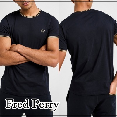 【FRED PERRY】ツインティップド Tシャツ ※送関込