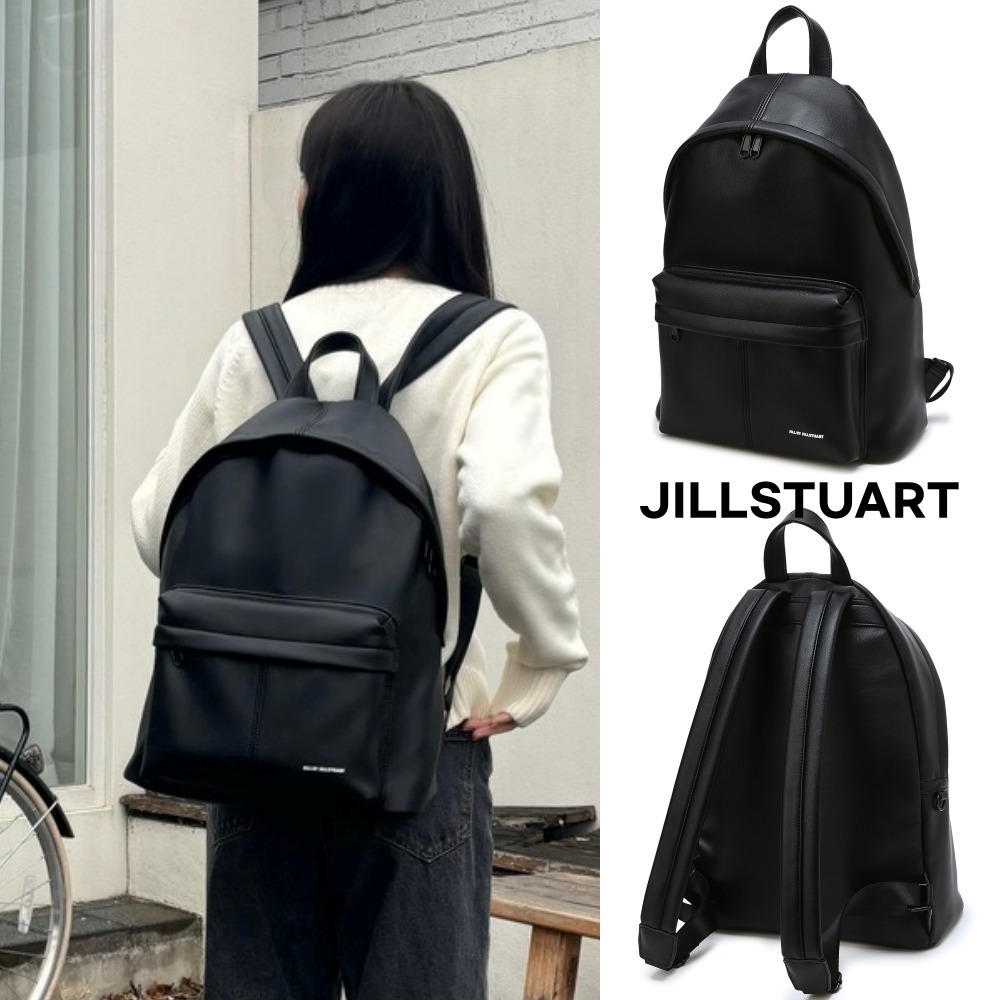 【 JILLSTUART】Mocha Unisex Vegan Leather Backpack★人気★