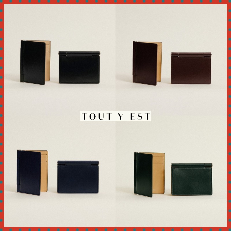 【TOUT Y EST】PORTE CARTES PAUMELLE