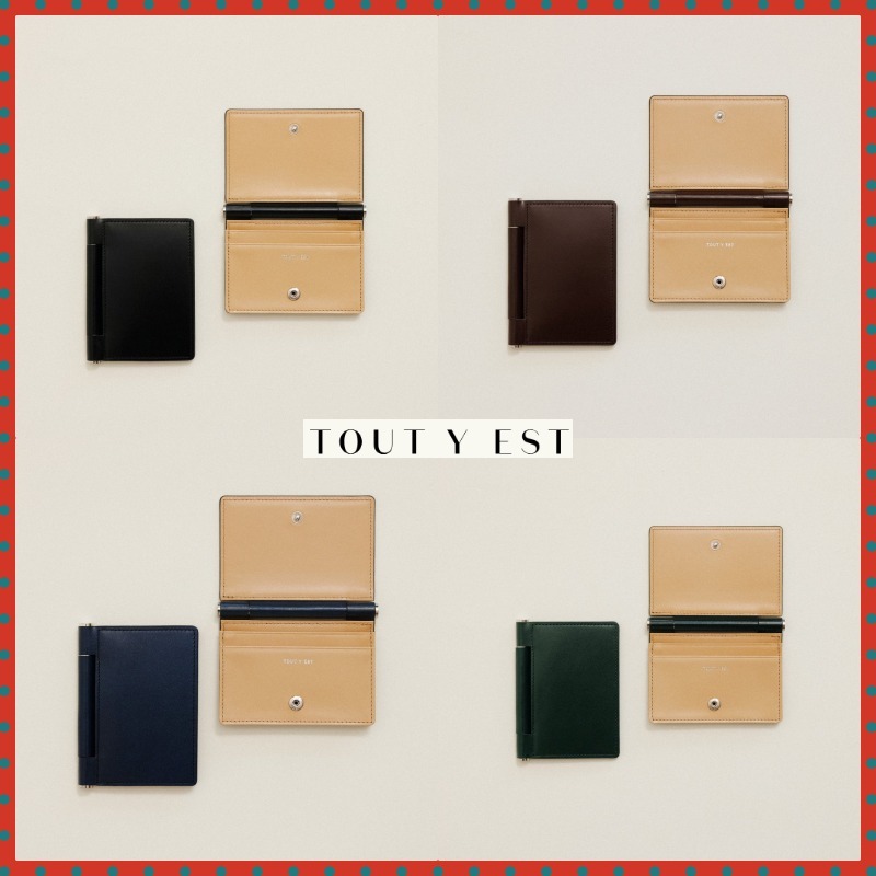 【TOUT Y EST】PORTE CARTES DE VISITE PAUMELLE
