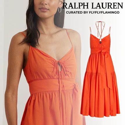 オレンジ系 Ralph Lauren(ラルフローレン) ワンピース