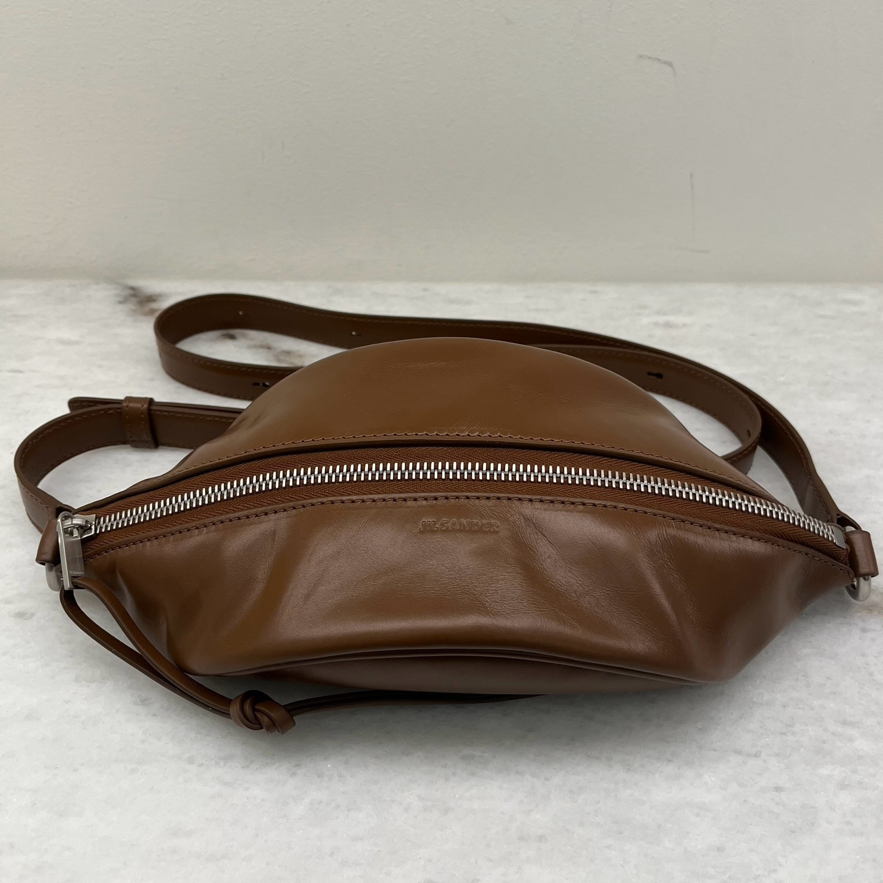 直営店☆JIL SANDER☆ ロゴ ボディバッグ ショルダーバッグ