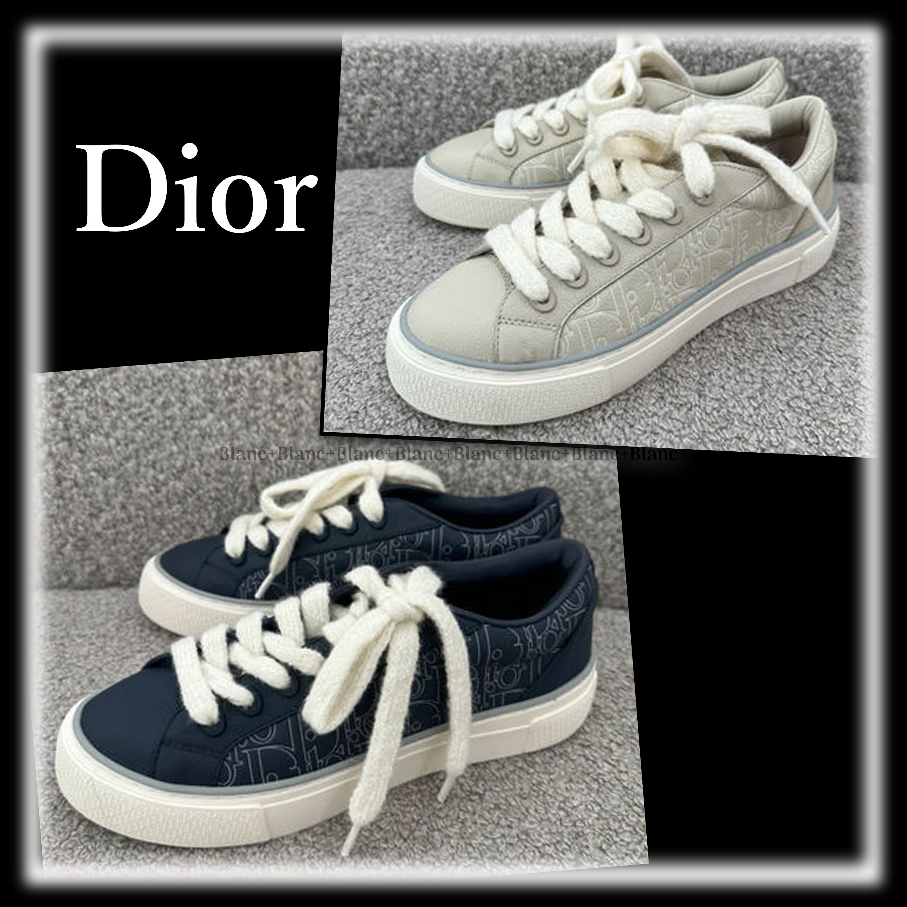 洗練されたカジュアル足元【Dior】スニーカー