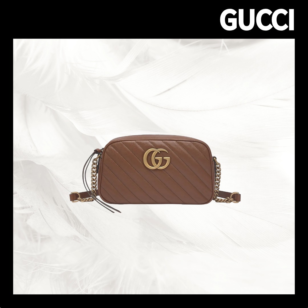 【GUCCI】GG Mamont Small Matelasse Shoulder Bag/全国送料無料