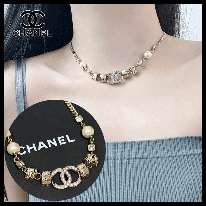 【コーデのポイントにピッタリ☆】CHANEL チョーカー CCロゴ