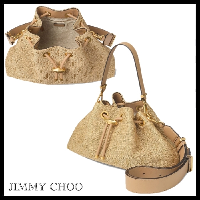 JIMMY CHOO Cinch M モノグラム ハンドバッグ