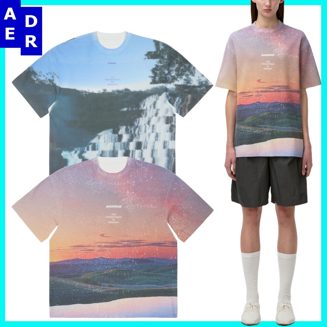 早期完売★ADERERROR★Half Sleeve Knit Product. 60 2色/追跡O