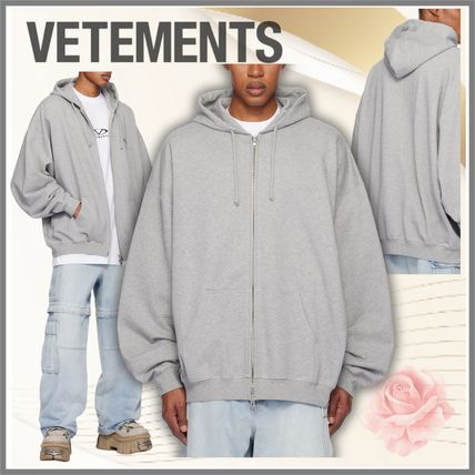 【VETEMENTS】Vetements.com フィット ジップアップフーディ ヴェトモン - VETEMENTS | DECONSTRUCTED ZIP-UP | RESTIR リステア