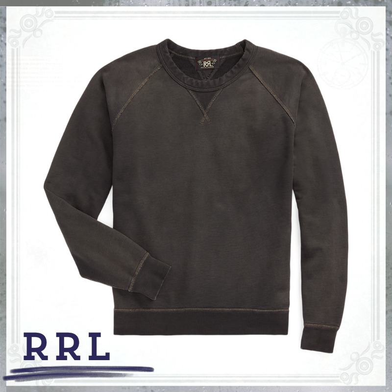 【RRL】フレンチテリークルーネック