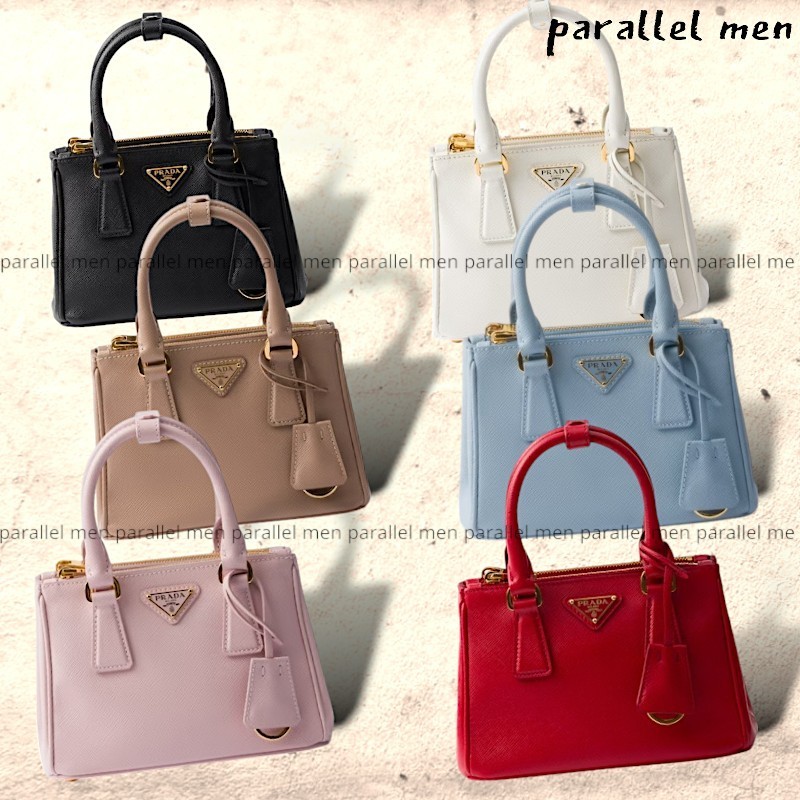 【PRADA】プラダ ガレリア サフィアーノレザー マイクロバッグ