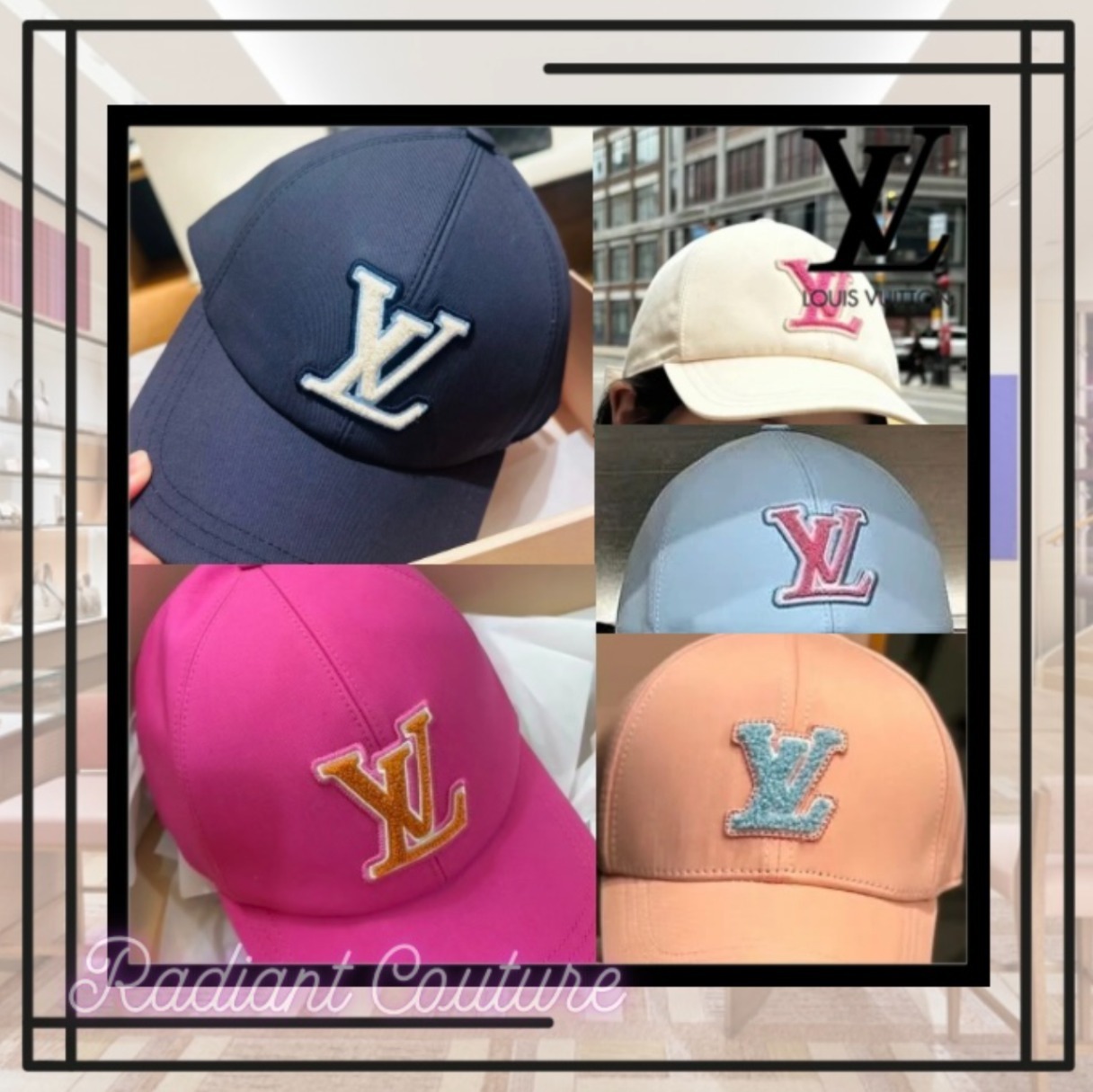 【Louis Vuitton】キャップ・LV シグネチャー