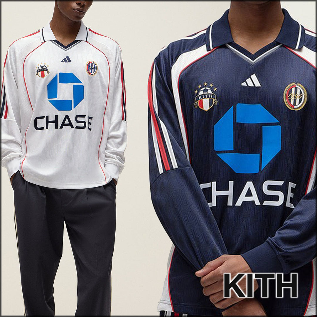 【国内発送・関税込】KITH NYCアディダスコラボジャージーシャツ