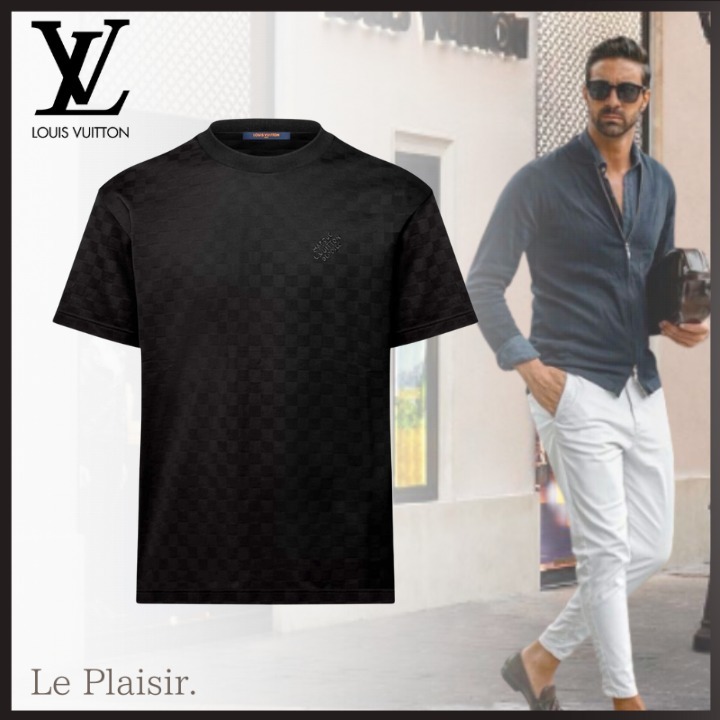 【ダミエが映える】Louis Vuitton ダミエシグネチャー Tシャツ