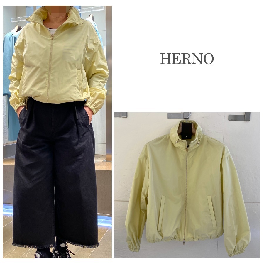 関税込★HERNO★2025SS★リラックスフィット ナイロンジャケット