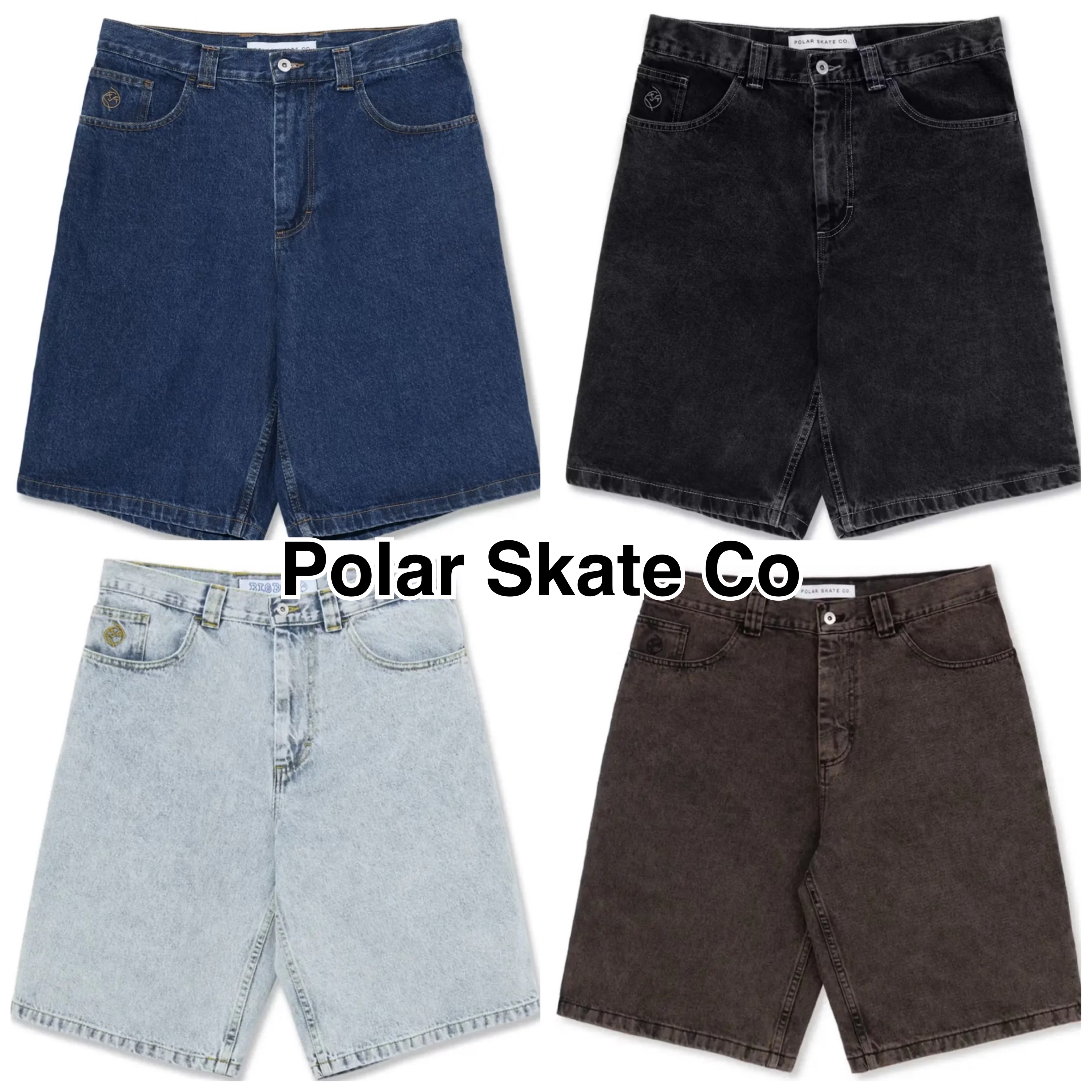 【Polar Skate Co】POLAR - BIG BOY SHORTS★幅広いスタイルに!!