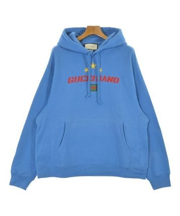 GUCCI グッチ パーカー 青系 M 4103625E0021 ブルー（青）系 GUCCI(グッチ) パーカー・フーディ(メンズ