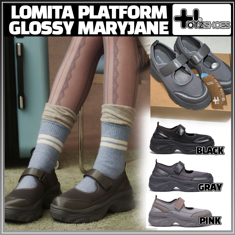 25SSニューカラー【ＯＴＺ】LOMITA PLATFORM GLOSSY MARYJANE3色