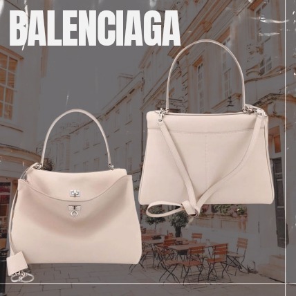【BALENCIAGA】Rodeo ミディアム ハンドバッグ ベージュ