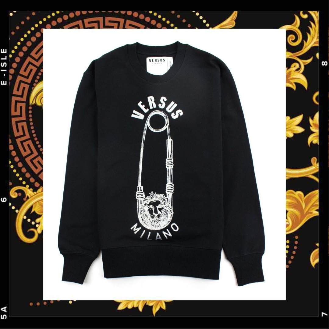 希少【Versace Versus】ピンロゴ スウェット