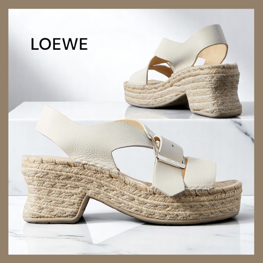 人気♪【LOEWE】Paula's Ibiza エスパドリーユ サンダル