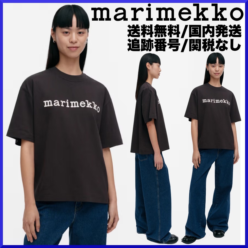 【2025SS】marimekko マリメッコ/Veisto Logo Placement Tシャツ